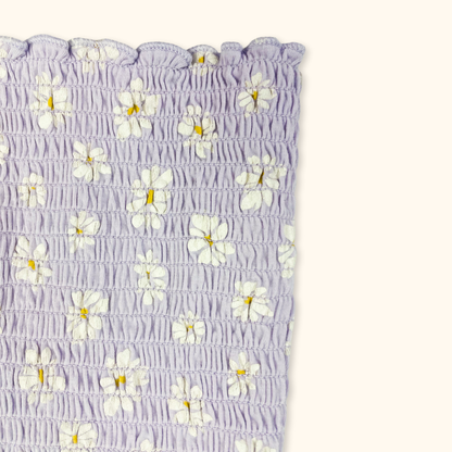 Hollister Purple Floral Reversible Tube Top - Size XS Hollister