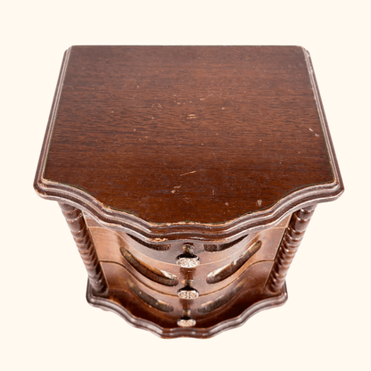 Japanese Solid Wood Musical Jewellery Box Sunshine Thrift