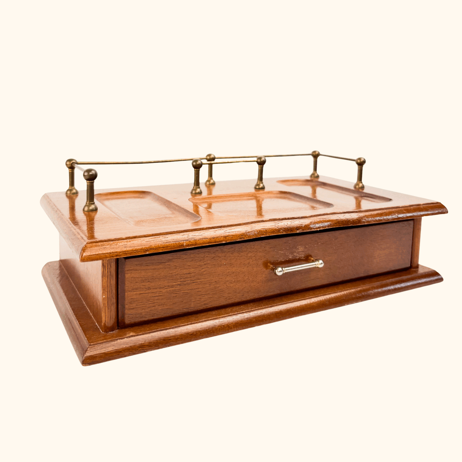 Vintage 1970s Gunther Mele Jewellery Box Desk Organiser -  - Decoration