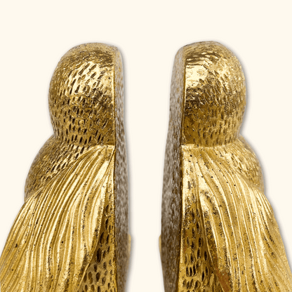 Gold Worker Bee Bookends -  - Decoration