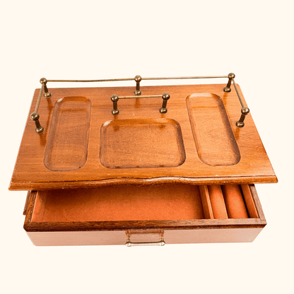 Vintage 1970s Gunther Mele Jewellery Box Desk Organiser -  - Decoration