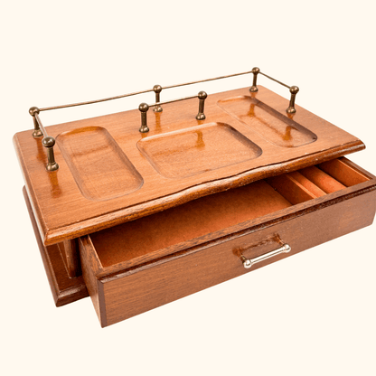 Vintage 1970s Gunther Mele Jewellery Box Desk Organiser -  - Decoration