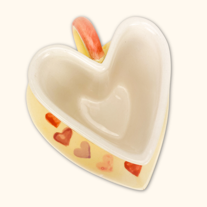 Heart Shaped Cup and Saucer -  - Kitchenware