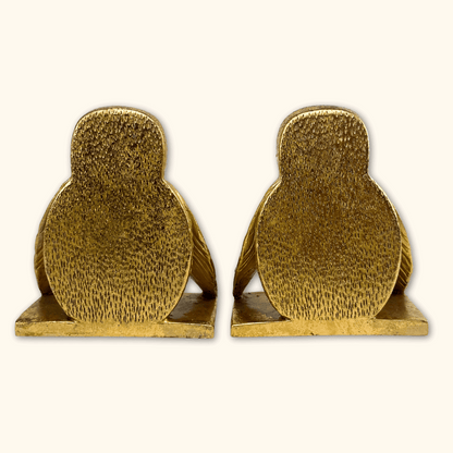 Gold Worker Bee Bookends -  - Decoration
