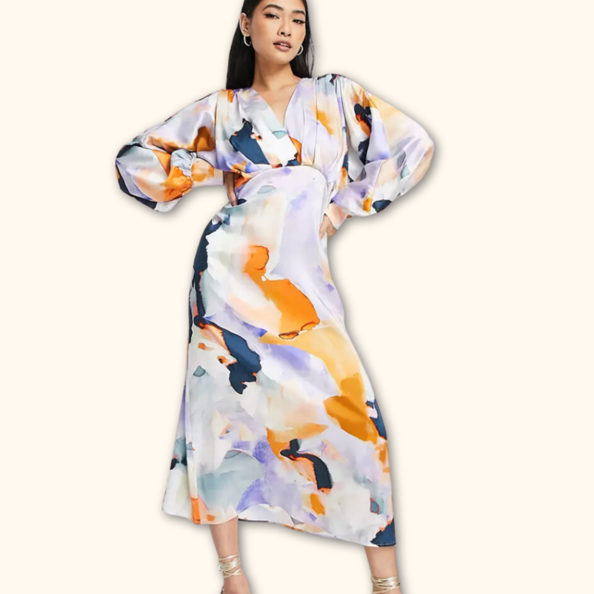 river island satin top