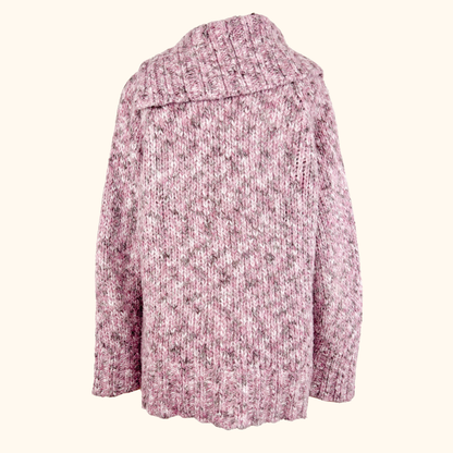 George Chunky Pink Purple Jumper - Size 22 George