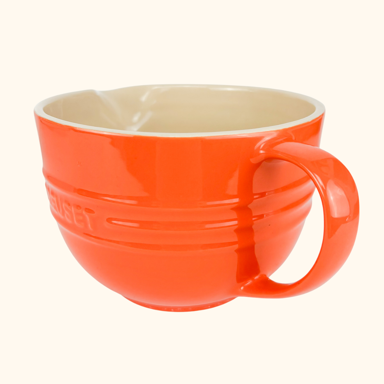 Le Creuset Stoneware Orange Batter Bowl 2L
