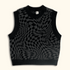 H&M Cropped Sweater Vest Dark Grey - Size XS - H&M - Knitwear