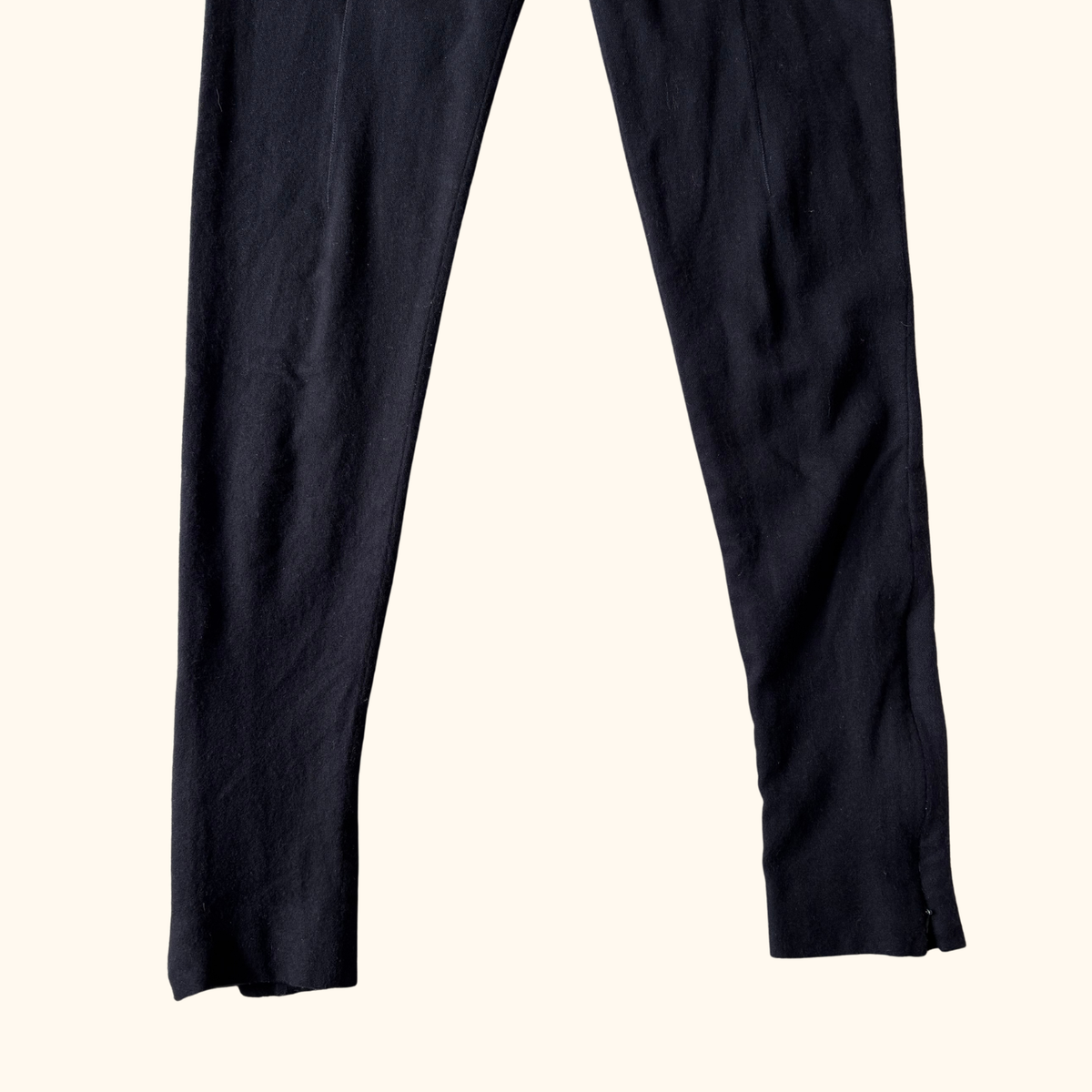 Acne Studios Wool Blend Black Slim Trousers - Size 8
