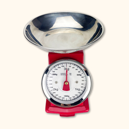 Retro Hot Pink Kitchen Scales - Sunshine Thrift - Kitchenware