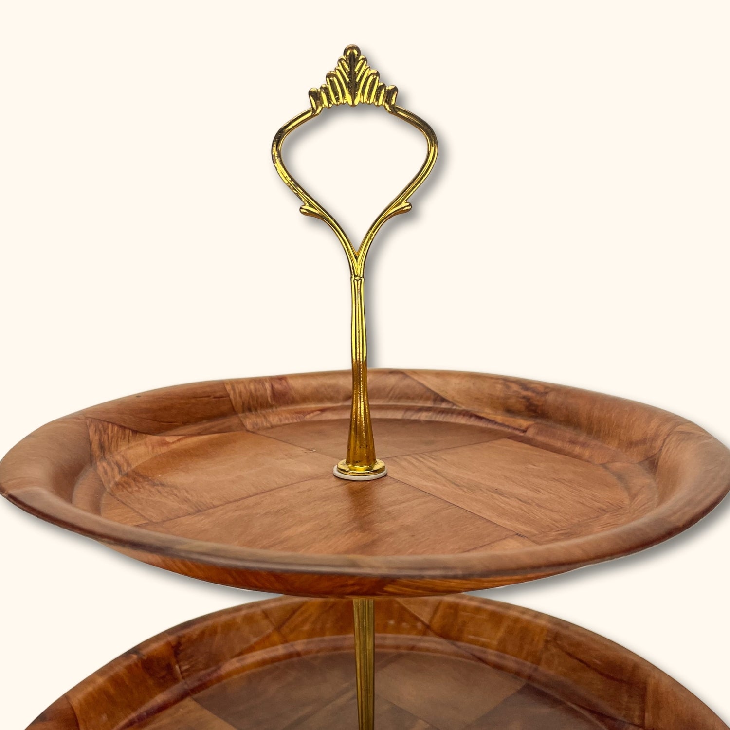 Retro Three Tier Cake Stand - Sunshine Thrift - Kitchenware