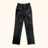 Pull & Bear Black Faux Leather Straight Leg Trousers - Size Small - Pull & Bear - Trousers