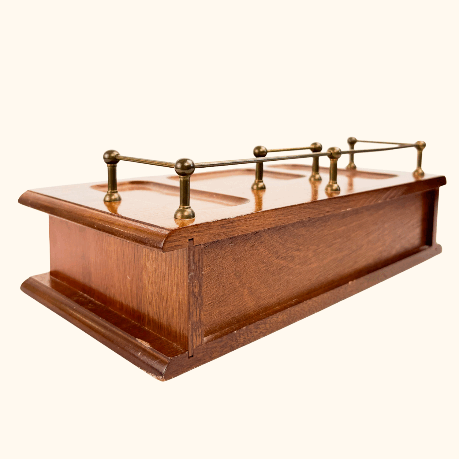 Vintage 1970s Gunther Mele Jewellery Box Desk Organiser -  - Decoration