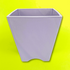 Lilac Purple Vintage Square Ceramic Planter - Sunshine Thrift - Plant pots