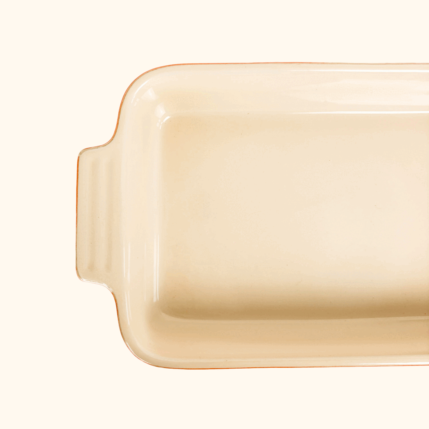 Le Creuset Volcanic Orange Stoneware Classic Rectangular Dish 25cm -  - Kitchenware