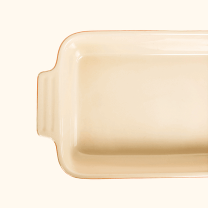Le Creuset Volcanic Orange Stoneware Classic Rectangular Dish 25cm -  - Kitchenware