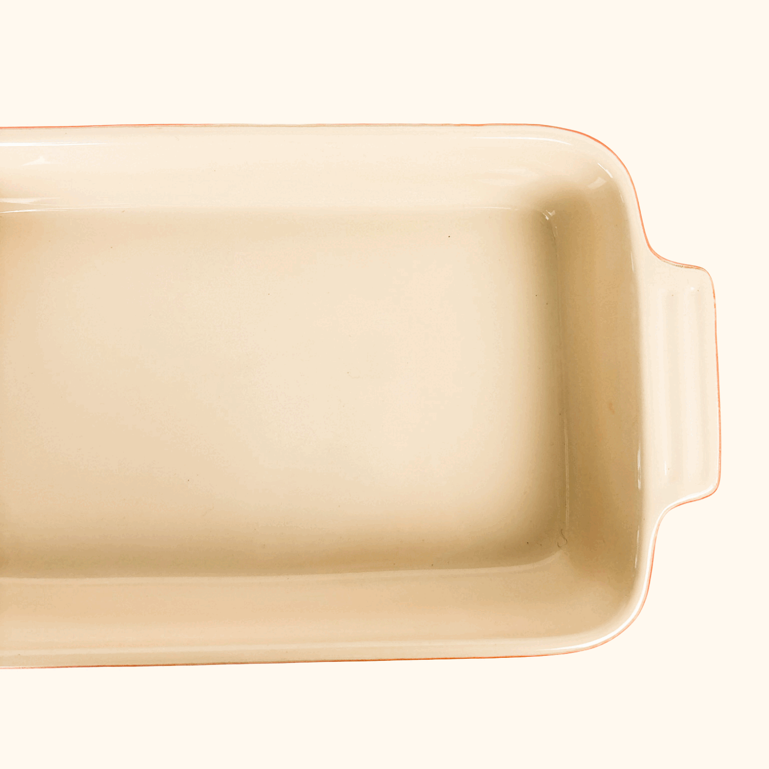 Le Creuset Volcanic Orange Stoneware Classic Rectangular Dish 25cm -  - Kitchenware
