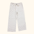 H&M Cream Striped Elasticated Cotton Trousers - Size XS H&M