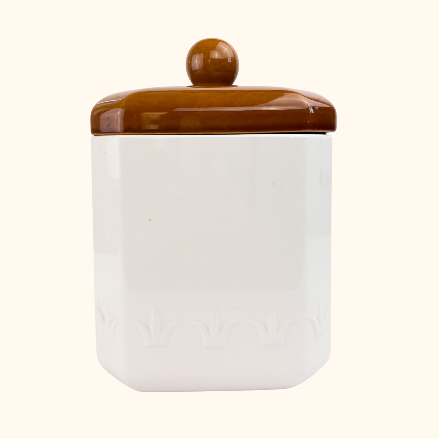 Japanese Made Ceramic Teddy Bear Cookie Jar Sunshine Thrift