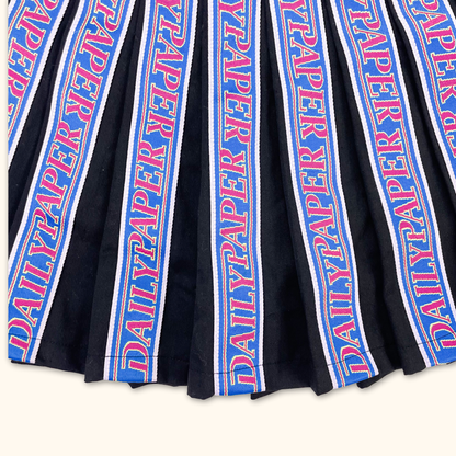 Daily Paper Pleated Logo Mini Skirt - Size Small