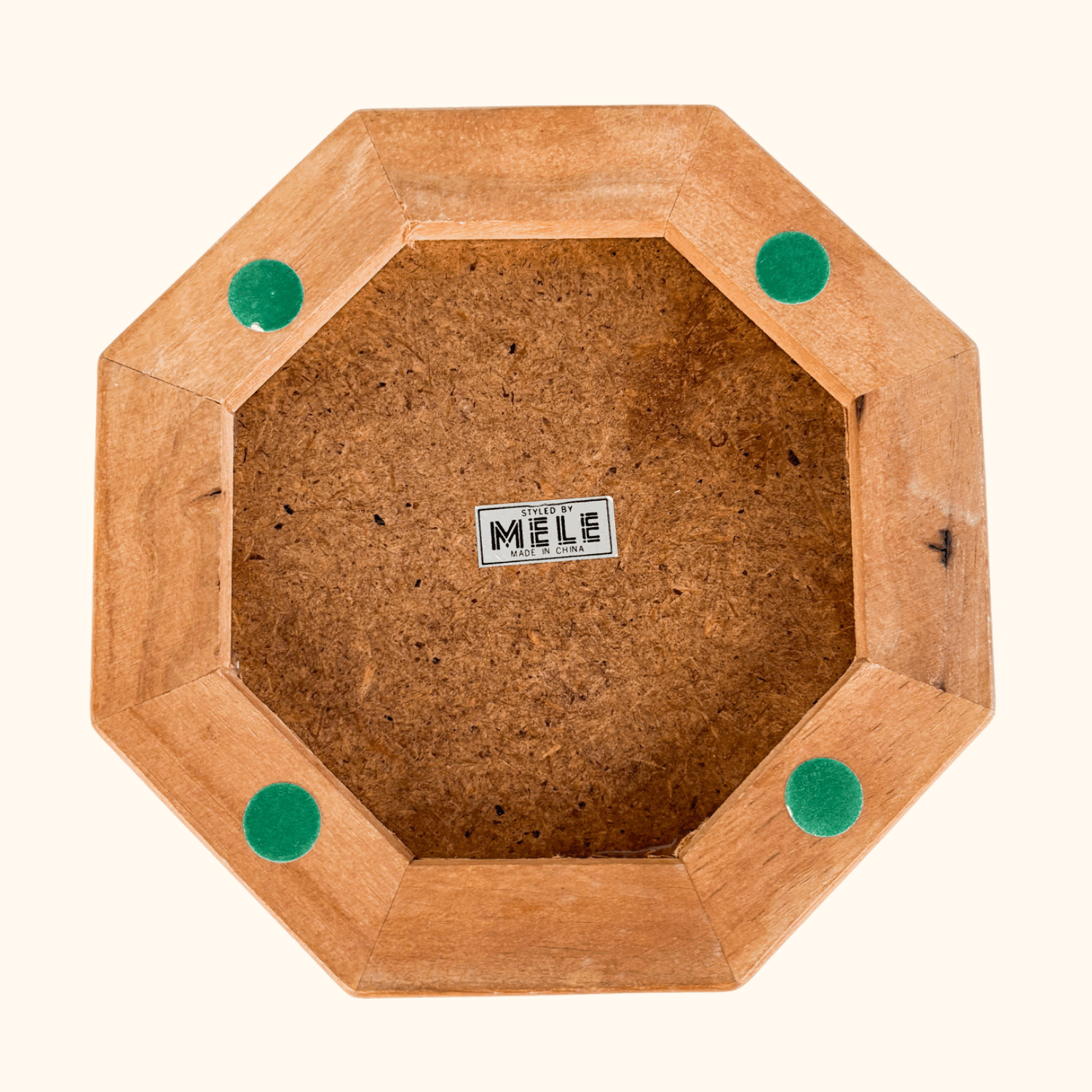 Mele Stained Glass Floral Wood Jewellery Box Mele