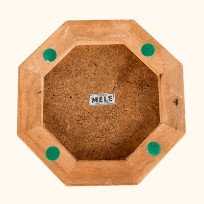 Mele Stained Glass Floral Wood Jewellery Box Mele