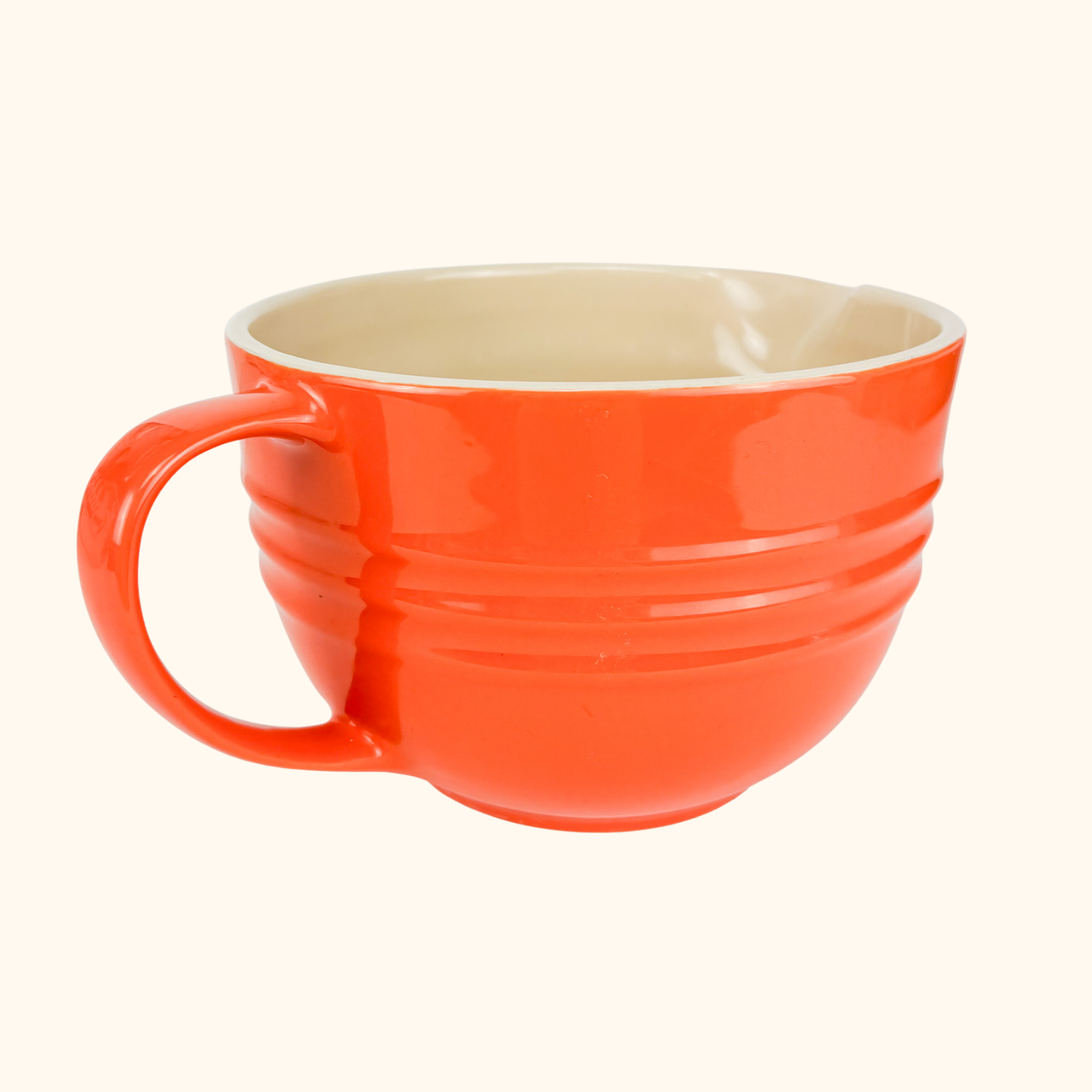 Le Creuset Stoneware Orange Batter Bowl 2L