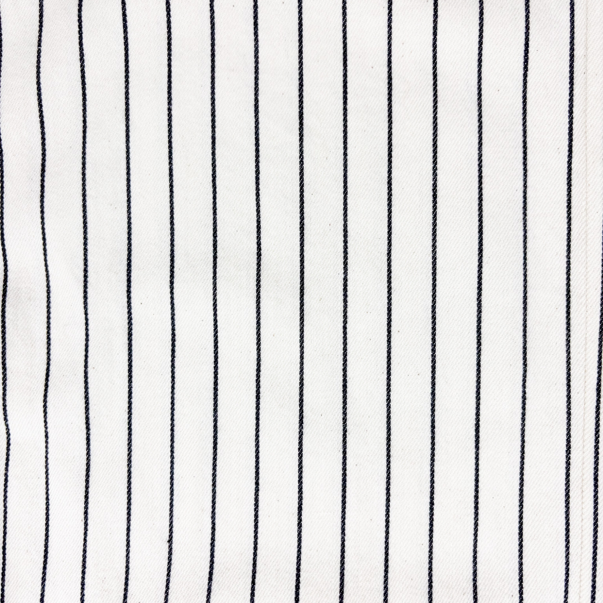 H&amp;M Cream Striped Elasticated Cotton Trousers - Size XS