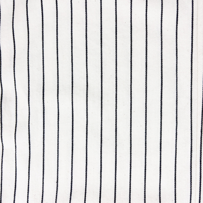 H&amp;M Cream Striped Elasticated Cotton Trousers - Size XS
