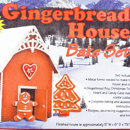 R&amp;M 2005 Gingerbread House Baking Cutter Set 7 Piece R&amp;M
