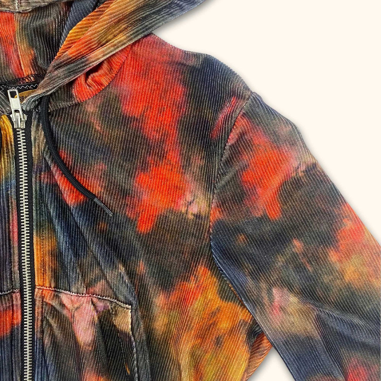 Urban Outfitters Tie Dye Cropped Zip Up Hoodie - Size Small - Urban Outfitters - Coats &amp; jackets