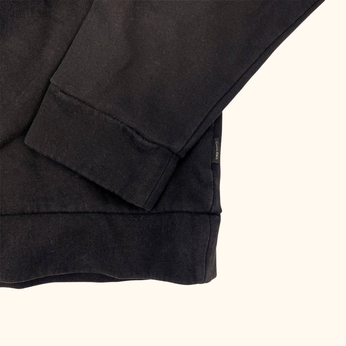 Calvin Klein Black Logo Sweatshirt - Size Medium Calvin Klein