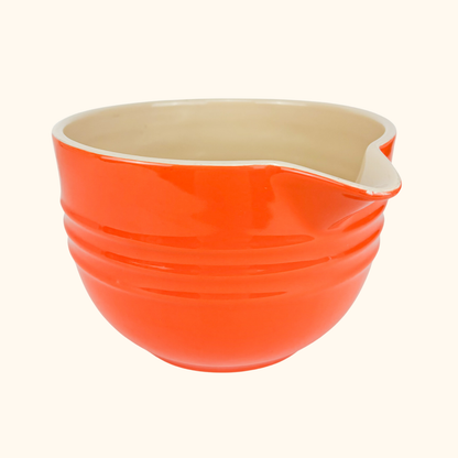 Le Creuset Stoneware Orange Batter Bowl 2L