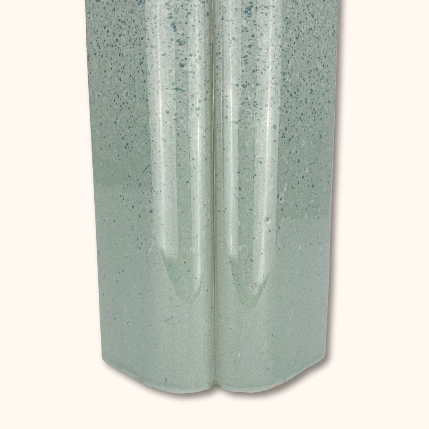 Mint Green Glazed Vase - Sunshine Thrift - Vases