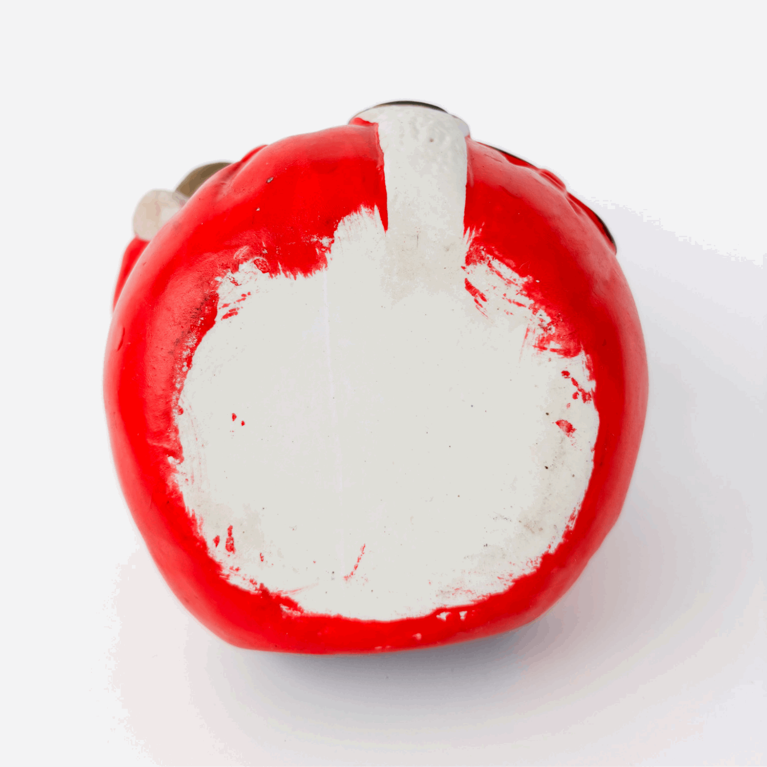 Vintage Father Christmas Ceramic Tea Light Candle Holder Sunshine Thrift