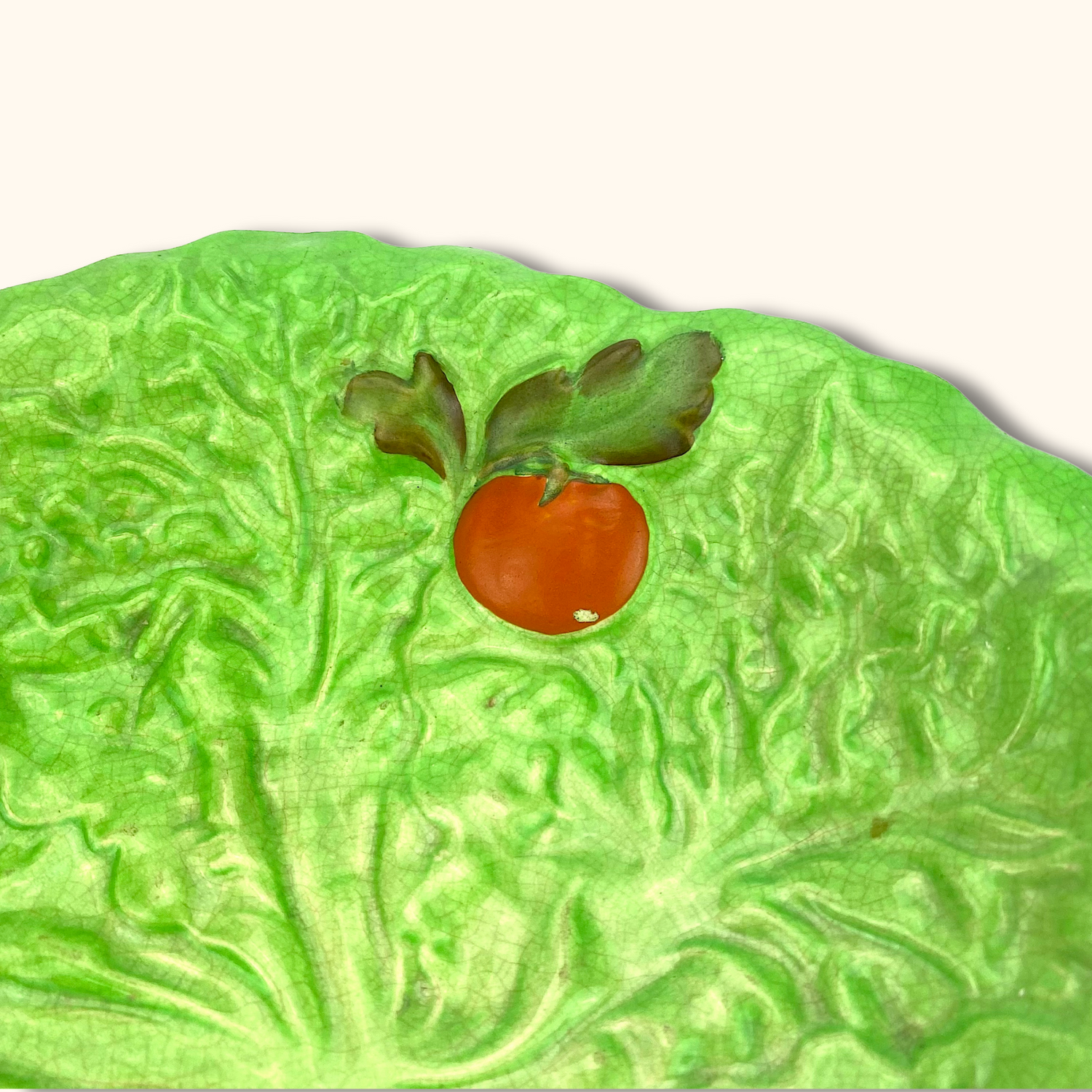 Vintage Novelty Lettuce and Tomato Drainer Plate Set - Sunshine Thrift - Kitchenware