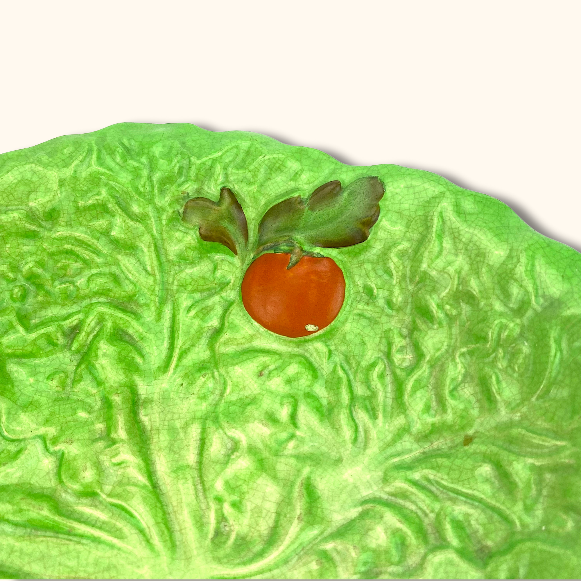 Vintage Novelty Lettuce and Tomato Drainer Plate Set - Sunshine Thrift - Kitchenware