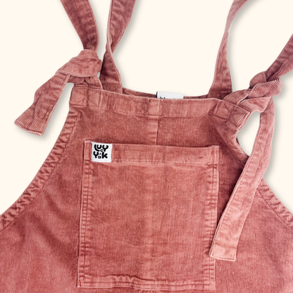Lucy &amp; Yak Original Blush Pink Dungarees - Size XS Lucy &amp; Yak