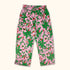 River Island Wide Leg Floral Pink Trousers - Size 16 -  - Jeans & Trousers