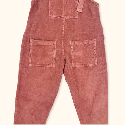 Lucy &amp; Yak Original Blush Pink Dungarees - Size XS Lucy &amp; Yak