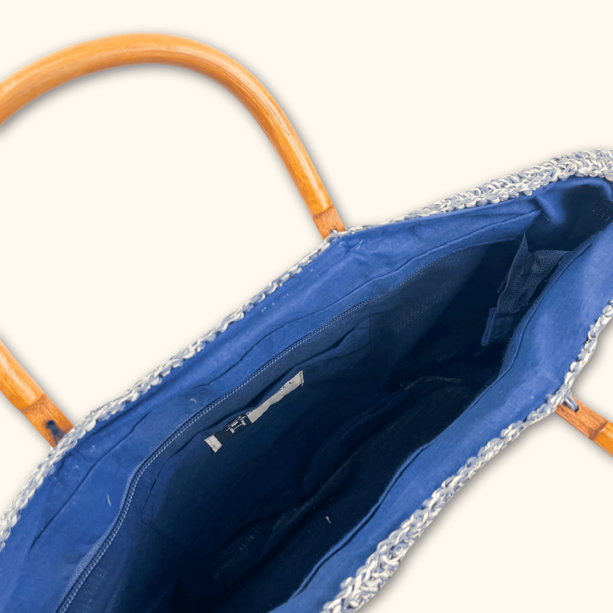 Vintage Janna Hall Shell Beach Bag