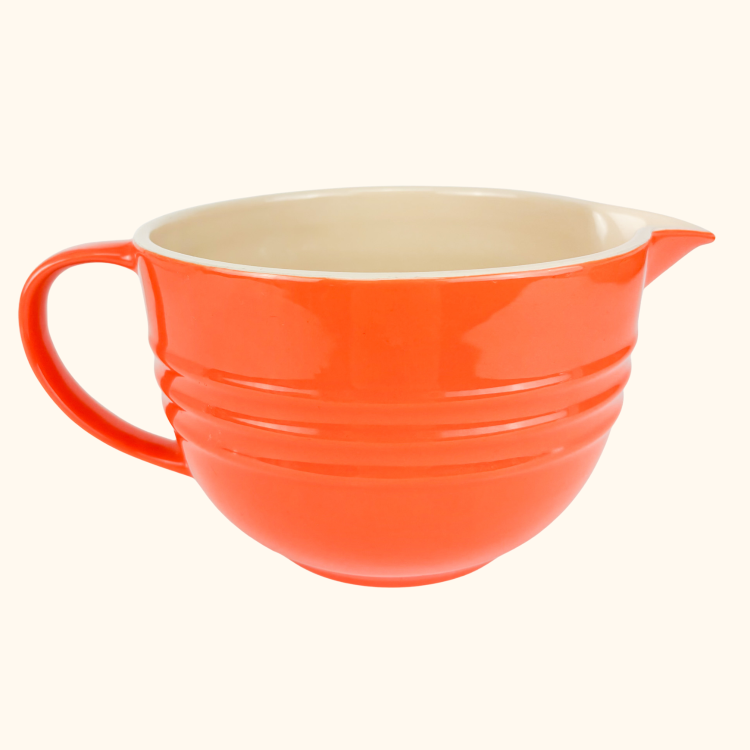 Le Creuset Stoneware Orange Batter Bowl 2L