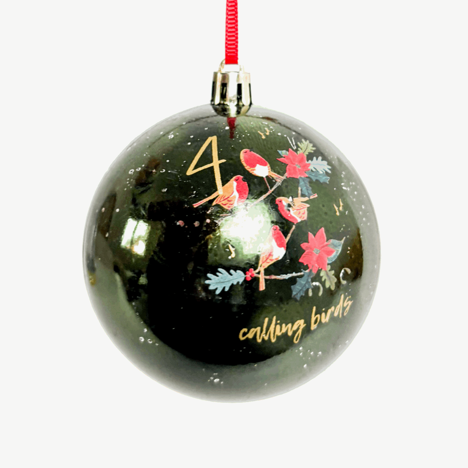 Green, Red and White Candy Cane Bauble Large Mixed Set of 19 Sunshine Thrift