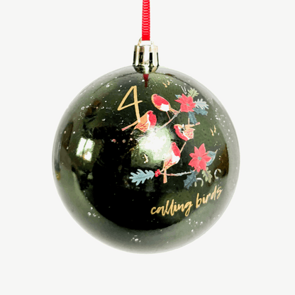 Green, Red and White Candy Cane Bauble Large Mixed Set of 19 Sunshine Thrift