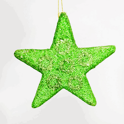 Green, Red and White Candy Cane Bauble Large Mixed Set of 19 Sunshine Thrift