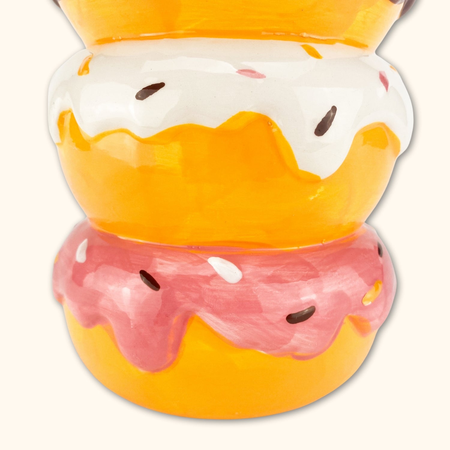 Colourful Doughnut Biscuit Jar -  - Kitchenware