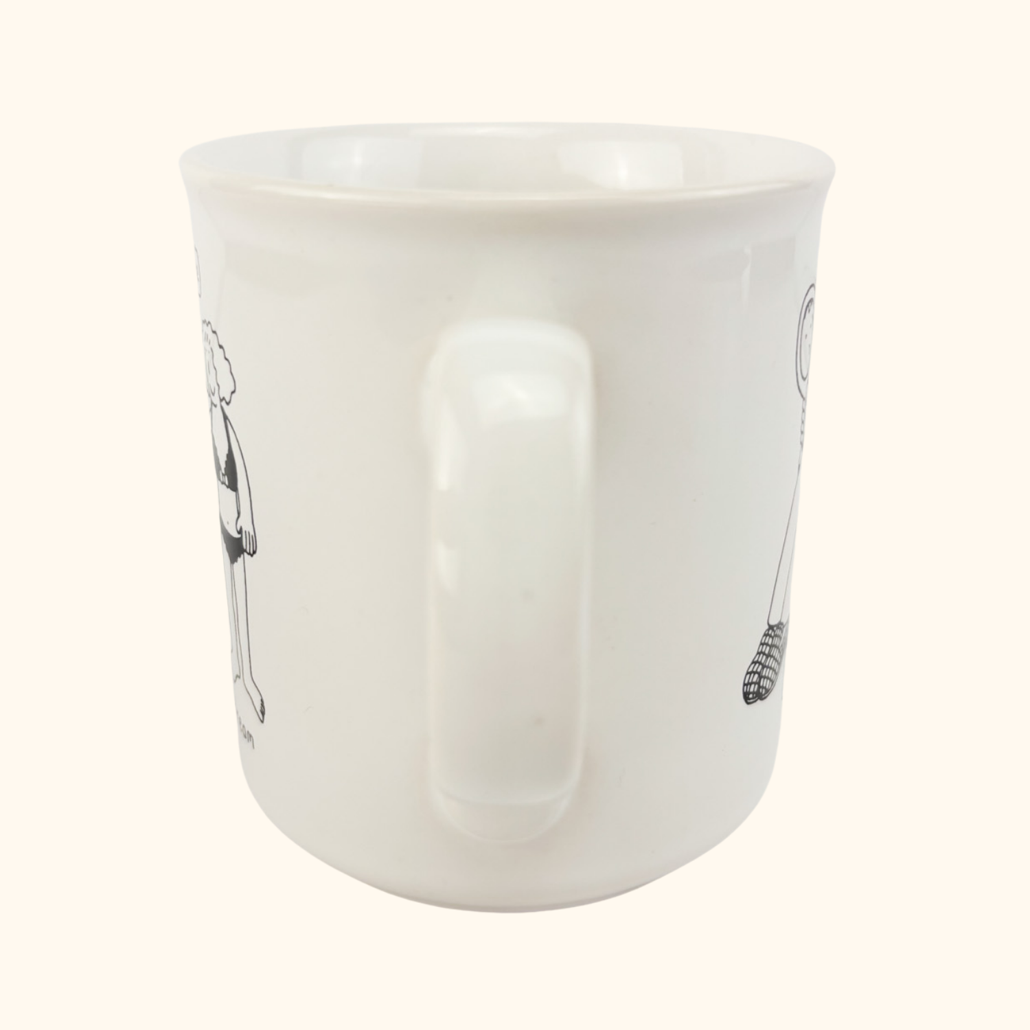 Rupert Fawcett Cartoon China Mug Ruppert Fawcett