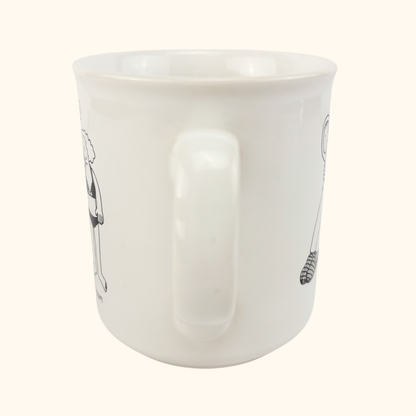 Rupert Fawcett Cartoon China Mug Ruppert Fawcett