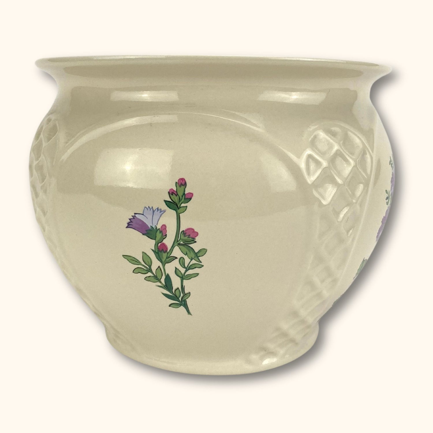 vintage indoor plant pots uk Royal Winton Floral Vintage Porcelain Plant Pot – Sunshine Thrift