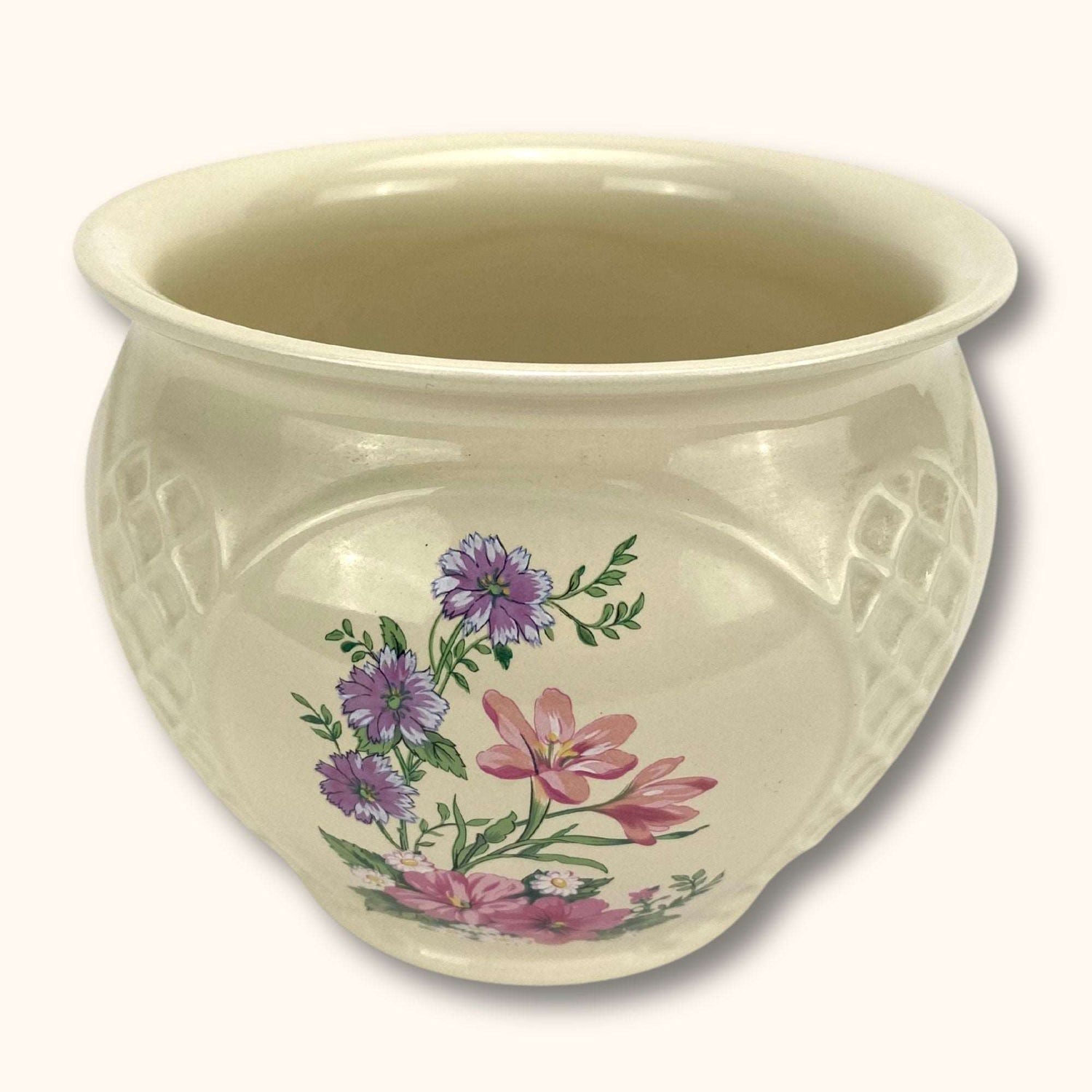 Royal Winton Floral Vintage Porcelain Plant Pot - Sunshine Thrift - Plant pots